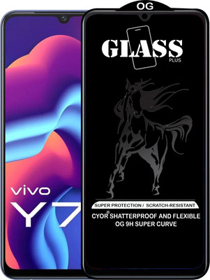 CYOR Edge To Edge Tempered Glass for VIVO Y73(Pack of 1)