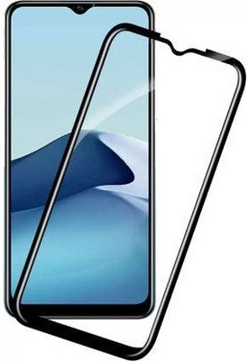 DSCASE Edge To Edge Tempered Glass for realme C33, REALME C33(Pack of 1)