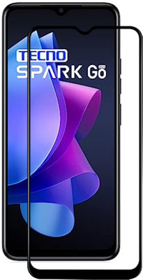 DMJHP Edge To Edge Tempered Glass for Tecno Spark Go 2023(Pack of 1)