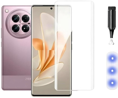 INFINITYWORLD Edge To Edge Tempered Glass for Infinix Zero 40 5G, (UV)(Pack of 1)