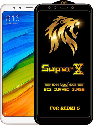 PFOAM Edge To Edge Tempered Glass for Mi Redmi 5(Pack of 1)
