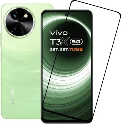 Flipkart SmartBuy Edge To Edge Tempered Glass for Vivo T3x 5G, Vivo T3x 5G Glass(Pack of 1)