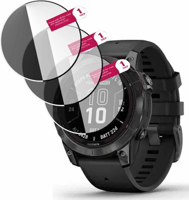 daffin Edge To Edge Tempered Glass for Garmin Fenix 7 Pro Solar(Pack of 3)