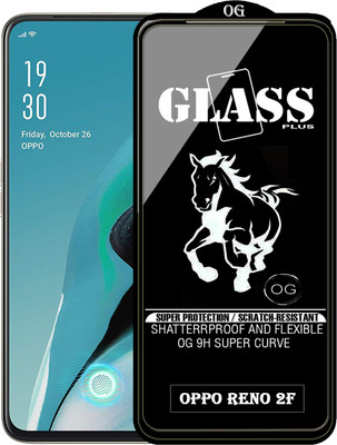 PFOAM Edge To Edge Tempered Glass for Oppo Reno2 F(Pack of 1)
