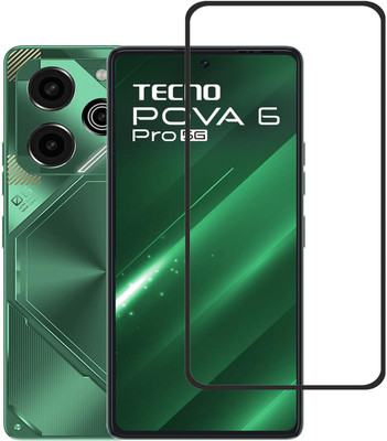 NKCASE Edge To Edge Tempered Glass for Tecno POVA 6 PRO 5G(Pack of 1)