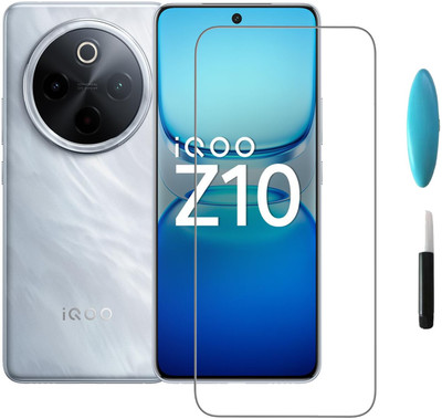 VDAT Edge To Edge Tempered Glass for IQOO Z10 5G(Pack of 1)