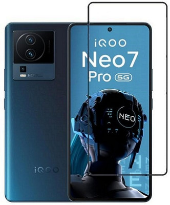 Empire Accessories Edge To Edge Tempered Glass for iQOO Neo 7,iQOO Neo 7 pro Edge to Edge 5D 9H Tempered glass(Pack of 1)