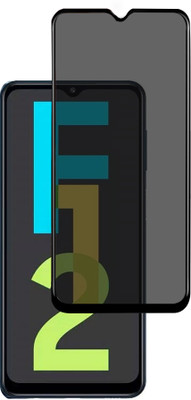 HUPSHY Edge To Edge Tempered Glass for SAMSUNG Galaxy F12(Pack of 1)