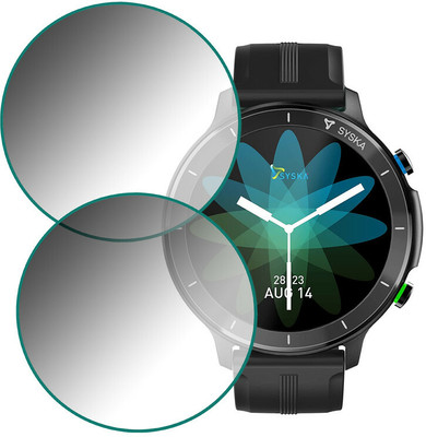 YCHROZE Edge To Edge Tempered Glass for Syska Stellar(Pack of 2)