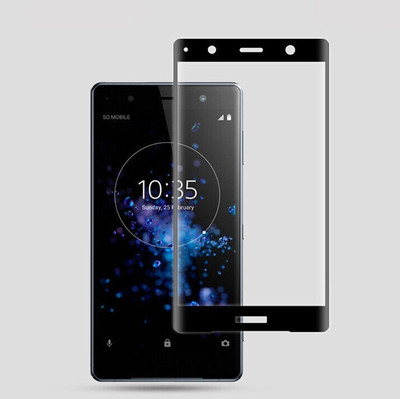 FITSMART Edge To Edge Tempered Glass for Sony Xperia XZ2(Pack of 1)