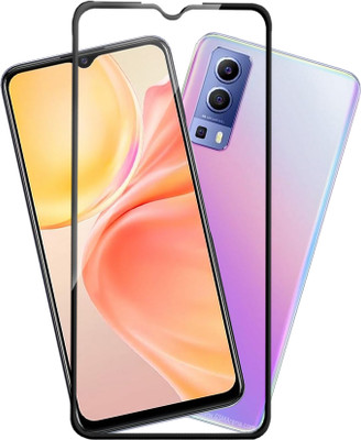 HUPSHY Edge To Edge Tempered Glass for vivo Y75s(Pack of 1)