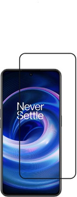 ChutPutMart Edge To Edge Tempered Glass for Premium Protector Full HD Oneplus 10R(Pack of 1)
