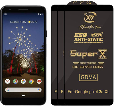 GDMA Edge To Edge Tempered Glass for GOOGLE PIXEL 3A XL(Pack of 3)