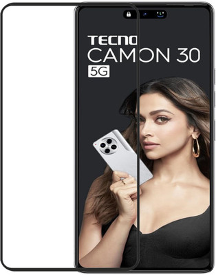 INFINITYWORLD Edge To Edge Tempered Glass for Tecno Camon 30 5G(Pack of 1)