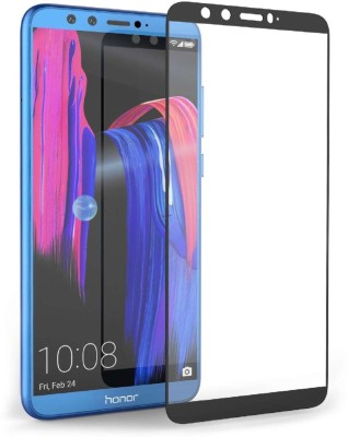 Obstinate Edge To Edge Tempered Glass for Honor 9 Lite, DelhiGear Glass, Screen Protector, Tempered Glass, Screen Guard, Mobile Glass(Pack of 1)