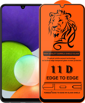 Forego Edge To Edge Tempered Glass for SAMSUNG Galaxy A33 5G(Pack of 1)