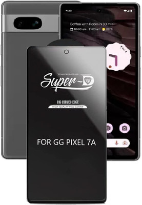 Mersal Edge To Edge Tempered Glass for Google Pixel 7a(Pack of 1)