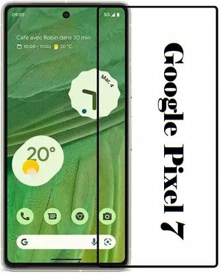 welldesign Edge To Edge Tempered Glass for Pixel 7, Google Pixel 7(Pack of 1)