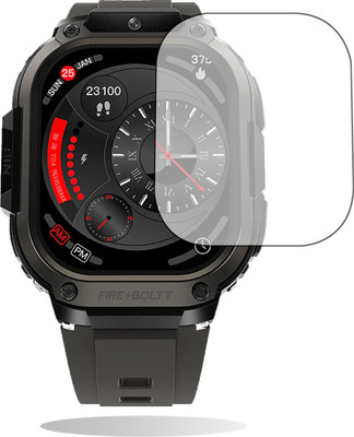 MOBIFONIC Edge To Edge Tempered Glass for Fire Boltt Clickk(Pack of 1)