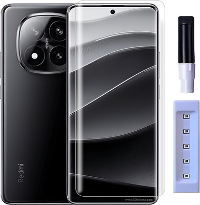 KadWaniya Edge To Edge Tempered Glass for Redmi Note 14 Pro Plus 5G, Redmi Note 14 Pro Plus | Meibo Series 3D Curved (30 Seconds Quick Paste) High Quality UV Liquide Glue Glass with Easy Installation Kit-276(Pack of 1)