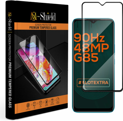 MS-Shield Edge To Edge Tempered Glass for Infinix Hot 10s(Pack of 1)