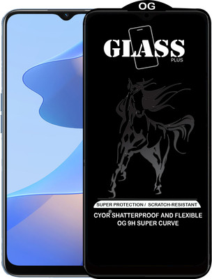 CYOR Edge To Edge Tempered Glass for OPPO A16S(Pack of 1)