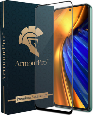 ArmourPro Edge To Edge Tempered Glass for Poco F4 5G, Poco X3, Poco M2 Pro, Poco X3 Pro, Poco X4 Pro 5G(Pack of 1)