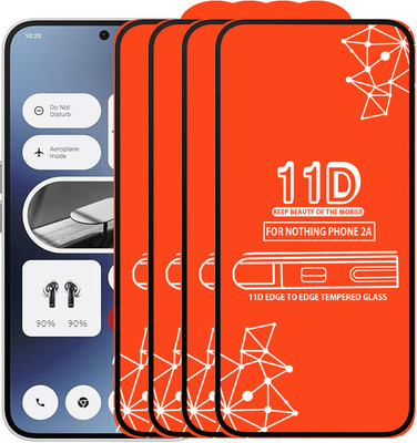 PikTrue Edge To Edge Tempered Glass for Nothing Phone 2A(Pack of 4)