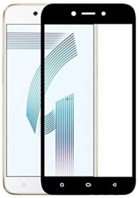 Obstinate Edge To Edge Tempered Glass for Oppo A71, DelhiGear Glass, Screen Protector, Tempered Glass, Screen Guard, Mobile Glass(Pack of 1)