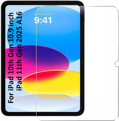 ear wear Edge To Edge Screen Guard for Apple iPad 11th Generation A16 11 inch 2025, For iPad 10th Gen 10.9 inch 2022(Pack of 1)