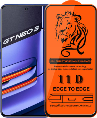 Forego Edge To Edge Tempered Glass for realme GT Neo 3(Pack of 1)