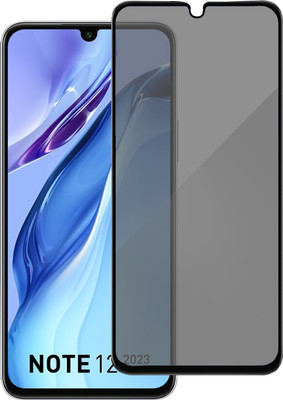 GLOBAL NOMAD Edge To Edge Tempered Glass for Infinix Note 12 2023(Pack of 1)
