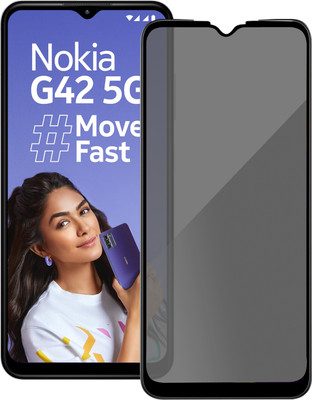 HUPSHY Edge To Edge Tempered Glass for Nokia G42 5G(Pack of 1)