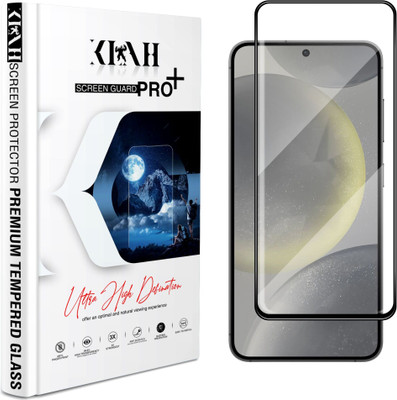 KLAH Edge To Edge Tempered Glass for Samsung Galaxy S24+ 5G(Pack of 1)