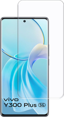 VISHRN CASES Edge To Edge Tempered Glass for Vivo Y300 Plus 5G(Pack of 1)