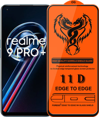 Forego Edge To Edge Tempered Glass for realme 9 Pro Plus(Pack of 1)