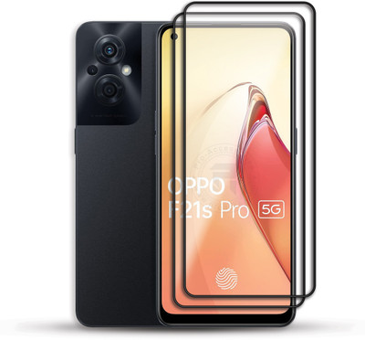PROACCS Edge To Edge Tempered Glass for OPPO F21S PRO 5G(Pack of 2)