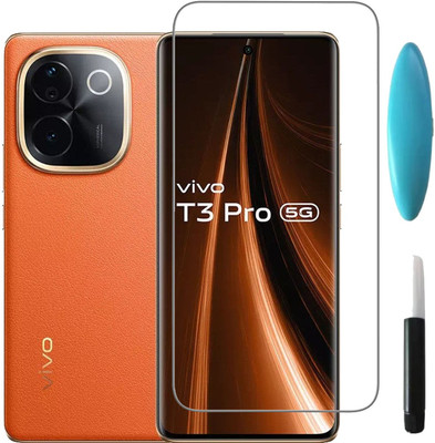 Flipkart SmartBuy Edge To Edge Tempered Glass for Vivo T3 Pro 5G(Pack of 1)