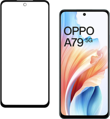 Knotyy Edge To Edge Tempered Glass for Oppo A79 5G, OPPO A79 5G, OPPO A79(Pack of 1)