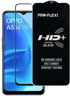 SM Styles Edge To Edge Tempered Glass for Oppo A53s 5G(Pack of 1)