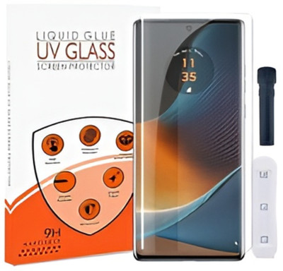 Monogamy Edge To Edge Tempered Glass for Motorola Edge 50 Fusion, Moto Edge 50 Fusion 5G, UV Matte Screen Protector, UV Tempered Glass Screen Protector - Advanced Borderless Design(Pack of 1)