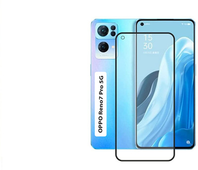 iCopertina Edge To Edge Tempered Glass for OPPO Reno7 Pro 5G(Pack of 1)