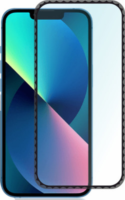 leeon Edge To Edge Tempered Glass for iPhone 13 Pro (9H Diamond Cut)(Pack of 1)
