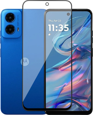 Artistque Edge To Edge Tempered Glass for MOTOROLA g45 5G(Pack of 1)