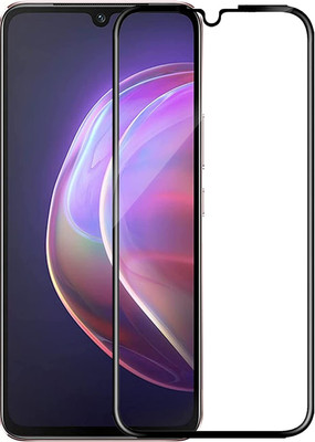 CVWOAKS Edge To Edge Tempered Glass for VIVO V21(Pack of 1)