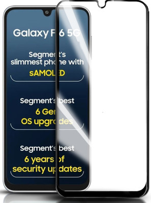 GLOBAL NOMAD Edge To Edge Tempered Glass for SAMSUNG Galaxy F16 5G(Pack of 1)