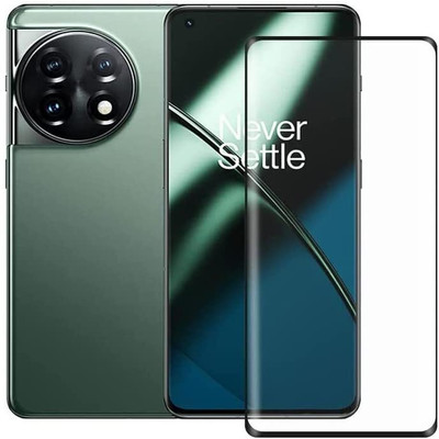 9H Edge To Edge Tempered Glass for OnePlus 11 5G-With Edge To Edge Full Screen Coverage,Pack Of 1 (with Easy Installation Kit)(Pack of 1)