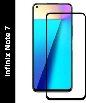 RCHJV Edge To Edge Tempered Glass for Infinix Note 7(Pack of 1)