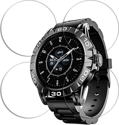 ARBAN Edge To Edge Tempered Glass for boAt Enigma Z30 1.39 inch SMARTWATCH SCREEN GUARD(Pack of 4)
