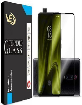 VILLA Edge To Edge Tempered Glass for Mi Redmi K20 / K20 Pro - 9H Hardness, Oleophobic Coating, Bubble-Free Screen Protector(Pack of 1)